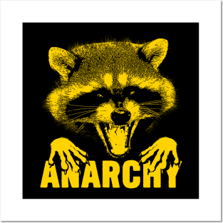 ANARCHY RACCOON Posters and Art